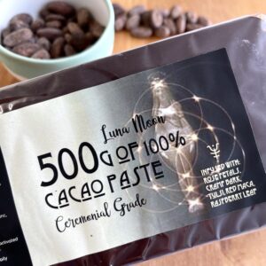 Cacao Paste 500g with Maca - Luna Moon