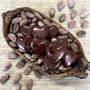 Pure Cacao “Love” Hearts 100g
